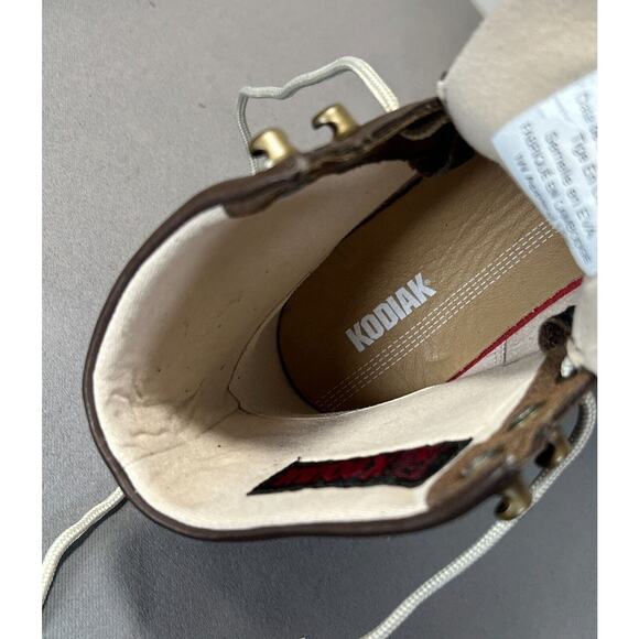 Womens 7 Lightweight Leather Hiker Boot Travel Walk Water Resistant - Picture 5 of 11